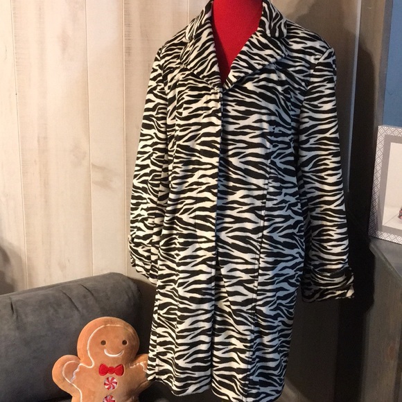 Mixit Jackets & Blazers - Mixit Animal Print Coat Size XL